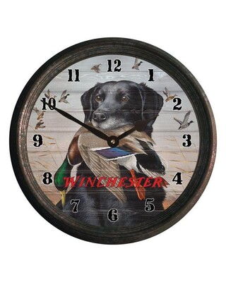 Winchester Dog & Duck Clock