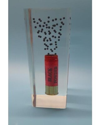 Black Powder case Acrylic display