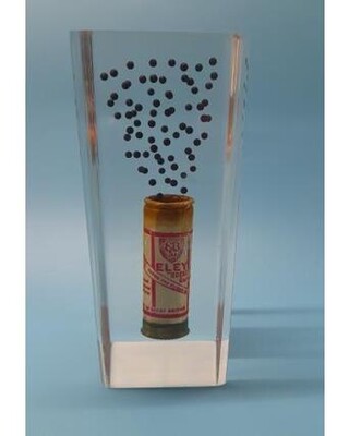 Eley Rocket case (Cream) Acrylic display