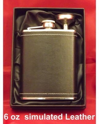 6oz Simulated Leather Finish