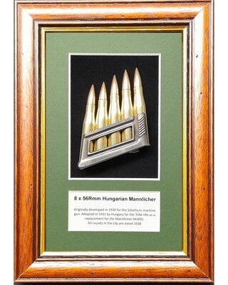 1938 Dated Hungarian 8 x 56R Mannlicher