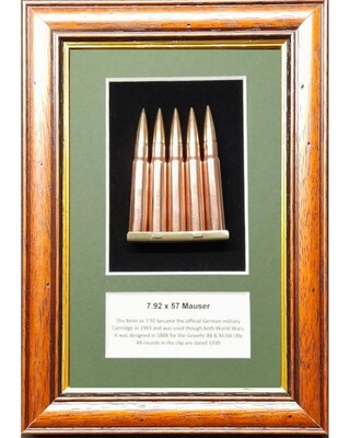 1939 Dated 7.92 x 57 on clip