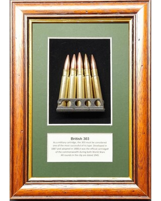 1944 Dated 303 on clip