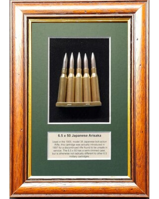 6.5 x 50 Arisaka on clip