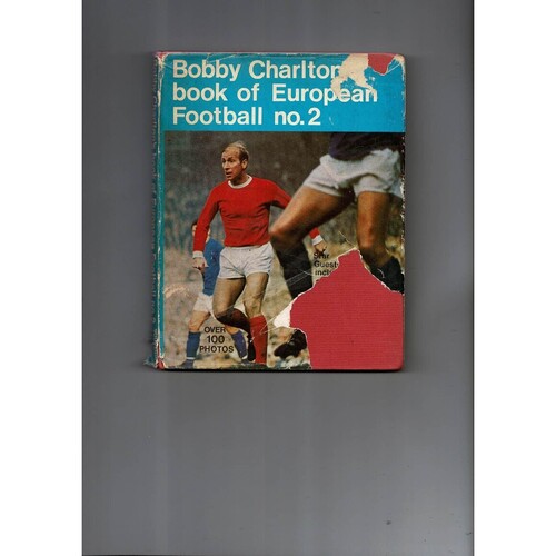 Bobby Charlton's book of European Football No.2 (hardbook) 1970