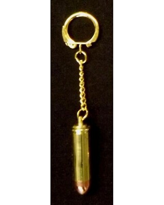 Genuine 45 Long Colt cartridge key ring