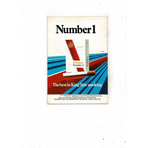 1978 Liverpool v Nottingham Forest League Cup Final Football Programme