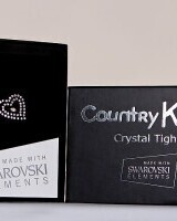 Swarovski Back Seam Crystal Tights