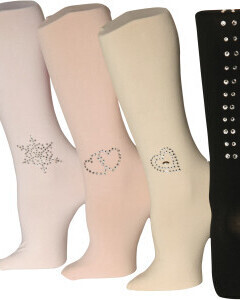 Swarovski Snowflake Crystal Tights