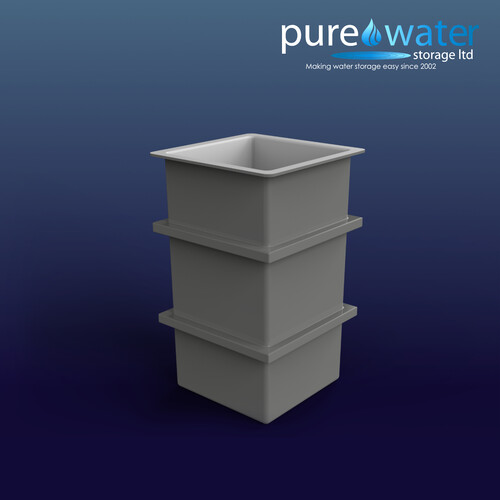 PW252.OPEN 250 litre open top tank