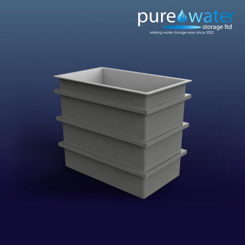 PW650.OPEN 650 litre open top tank