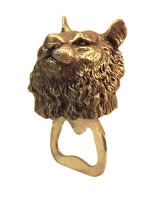 Tiger Head Bottle Openers