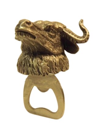 Cape Buffalo Head Bottle Openers