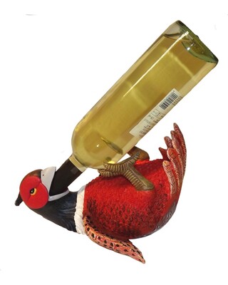 Pheasant Wine Bottle Holder