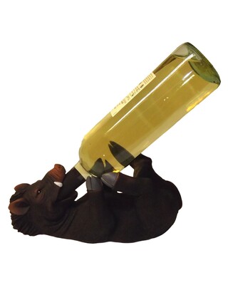 Boar Wine Bottle Holder