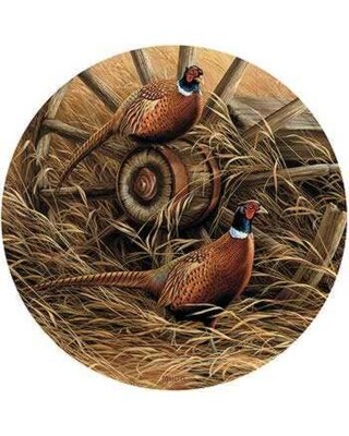 "Rustic Retreat" Pheasants Drinks Coasters x 4