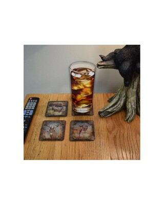 Deer Coaster Set 4 pc
