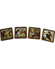 Horse Coasters 4 Pc. Set