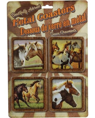 Horse Coasters 4 Pc. Set