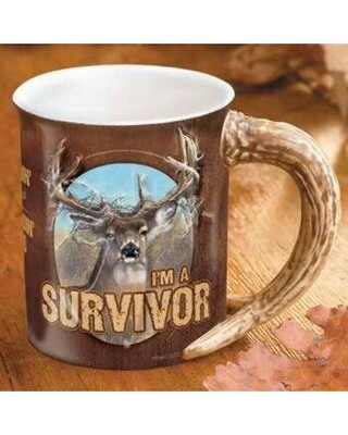 Sculpted Mug "I'm a Survivor"