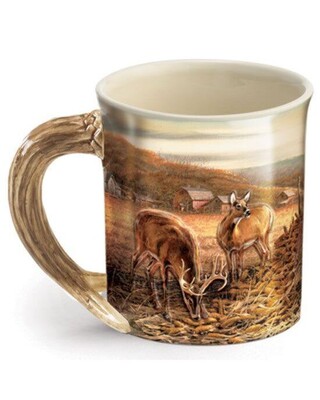 Deer/ Pheasants "Sharing the Bounty" Mug