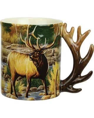 Elk Scene 3D 15oz Mug