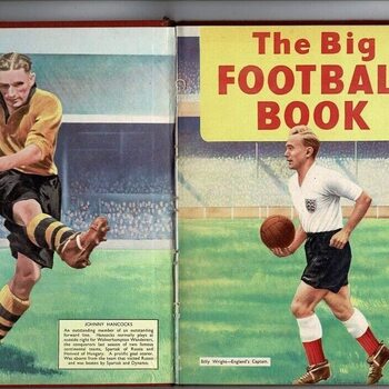 The Big Football Book (hardback book) 1950's
