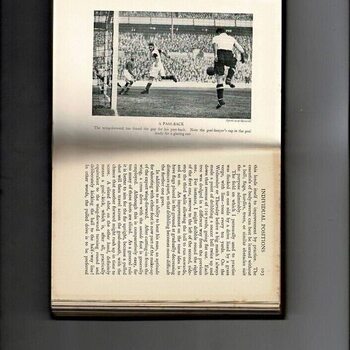 Association football by F.N.S Creek (hardback book) 1937