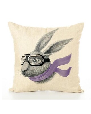 Fast Hare Cushion Covers