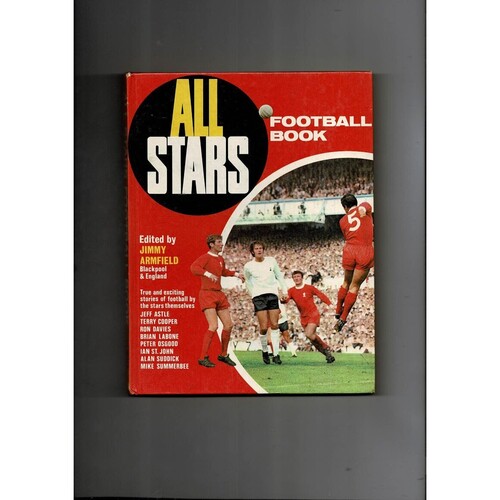 All Stars Football Book No. 10 by Jimmy Armfield (hardback book) 1970