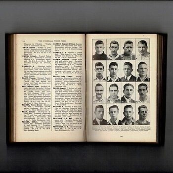 The football Who's Who by Frank Johnstone (hardback book) 1935