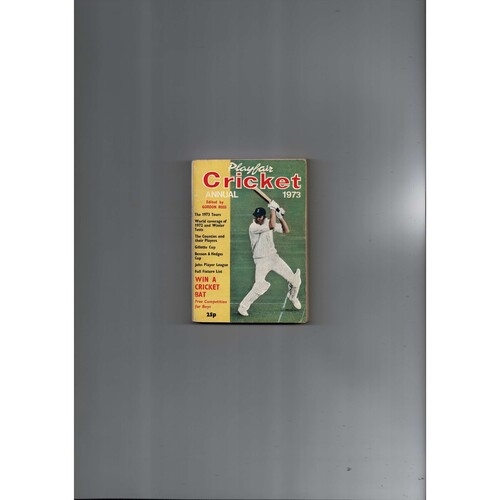 1973 Playfair Cricket Annual