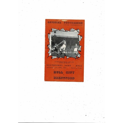 Hull City Home Football Programmes