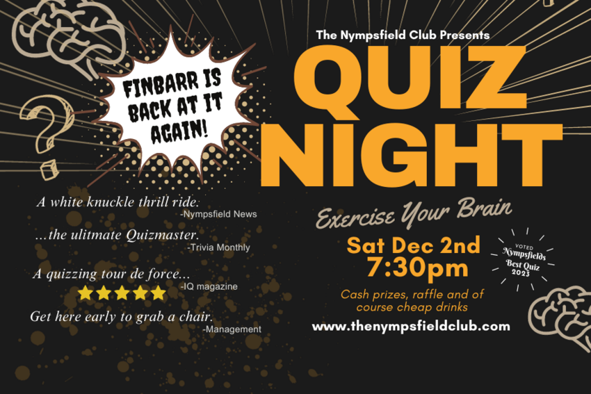 Quiz Night Returns🌙 