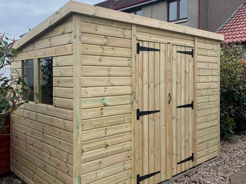 #P055 10x6 Pent Shed