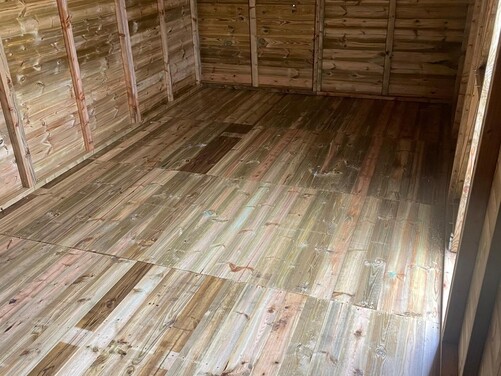 #P057 20x10 Pent Shed