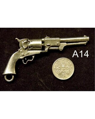 English Pewter Miniature Gun/ Rifle Key Rings