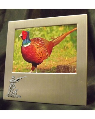 Small image frame with small pewter Embellishment.