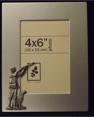 Medium single image frame with large shooter embellishment