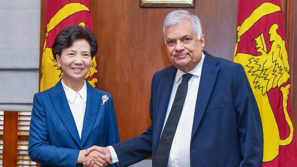 சீன ஜனாதிபதியின் விசேட பிரதிநிதிக்கும்  ஜனாதிபதிக்கும் இடையில் சந்திப்பு