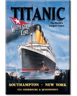 Titanic Fridge Magnet