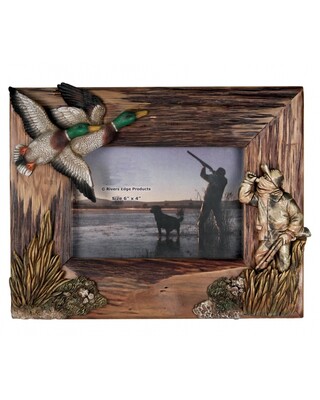Wooden Duck Shooting Picture Frame