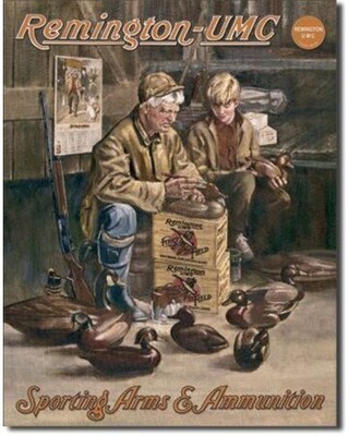 "Decoy Maker" Tin Sign