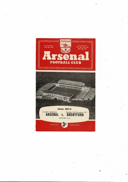 Many Football Programmes listed today