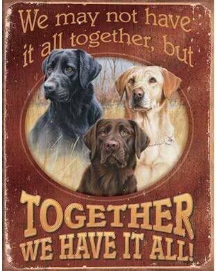 "Together " Tin Sign