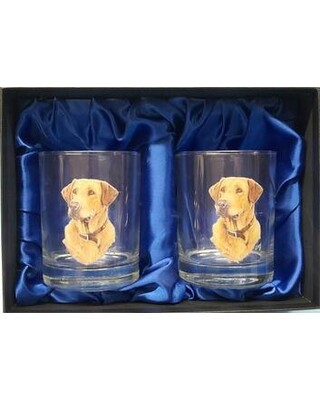 Pair American DOF's glasses with Yellow Labrador image