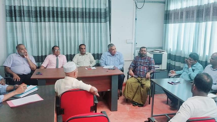 கொடியேற்ற விழா ஏற்பாடுகள் சம்மந்தமான உயர்மட்ட கூட்டம்