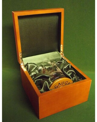 Single Engraved Glass & Coaster set