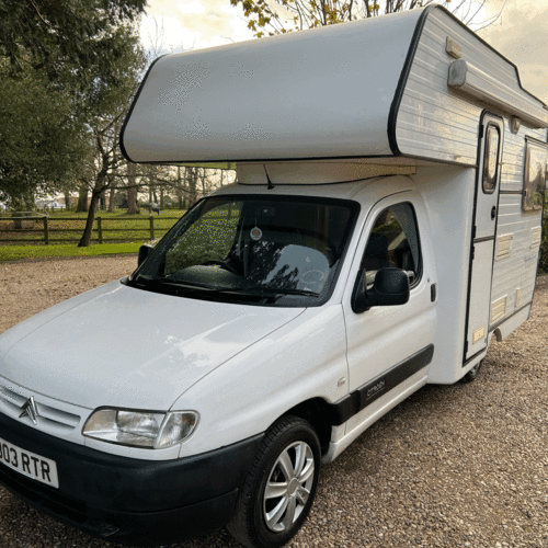 Romahome Quartet 4 Berth 4m 85cm RARE - 2000 Citroen Berlingo 1.9D - 74k Miles