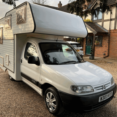 Romahome Quartet 4 Berth 4m 85cm RARE - 2000 Citroen Berlingo 1.9D - 74k Miles
